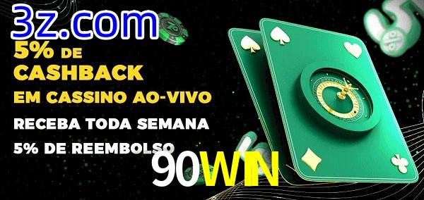 Promoções do cassino ao Vivo 90WIN